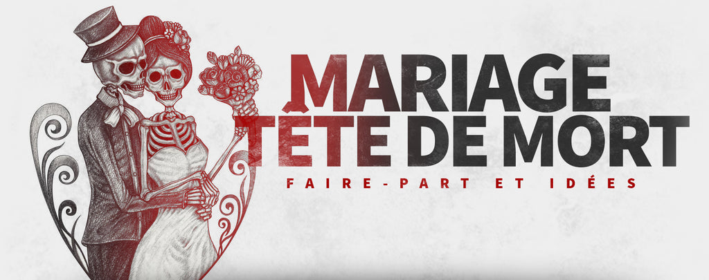 Mariage Tête de Mort : Faire-Part et Idées