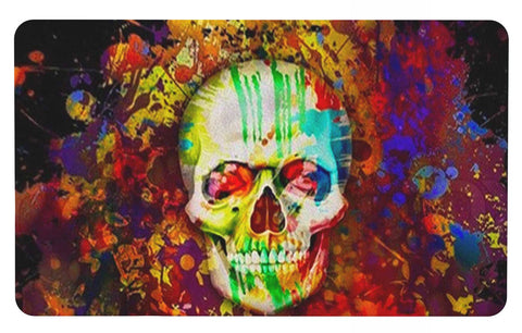 Tapis Tête de Mort Multicolore