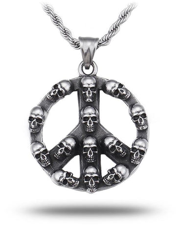Pendentif Peace and Love