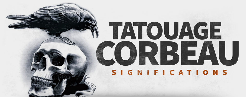 Significations du Tatouage Corbeau