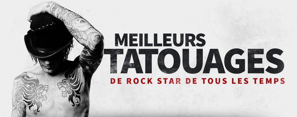 TOP 10 des Meilleurs Tatouages de Rock Star