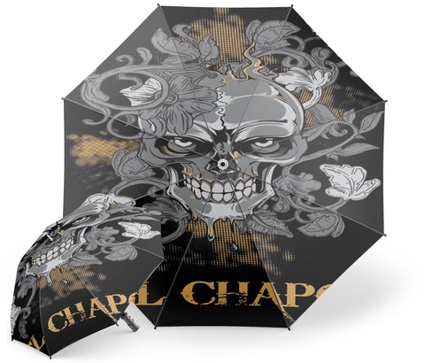 Parapluie Tête de Mort Design