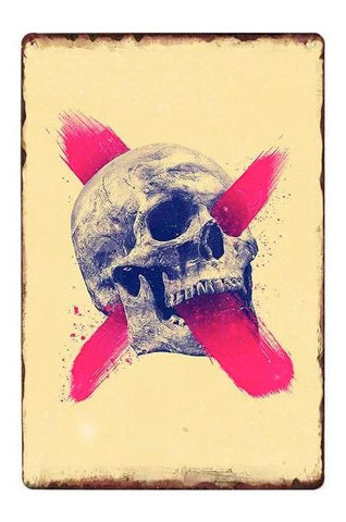 Poster Skull Punk