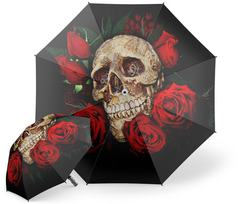 Parapluie Noir Gothique