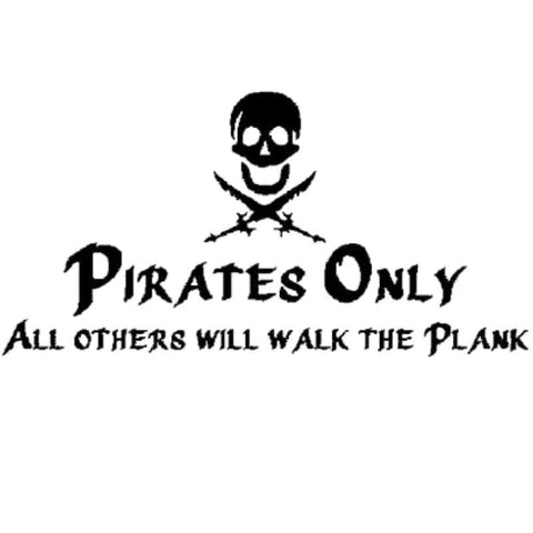 Sticker Pirate Only