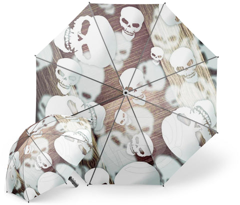 Parapluie Tête de Mort Ombre