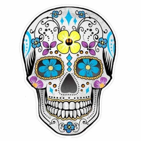 Sticker Mexican Skull