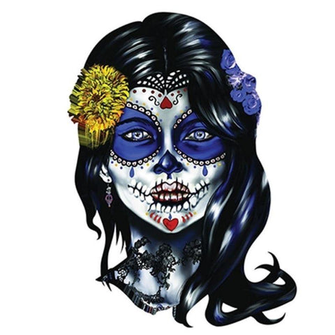 Sticker Fille Mexicaine