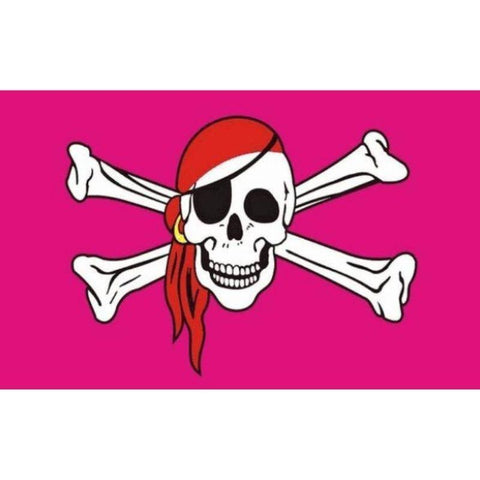 Drapeau Pirate Rose