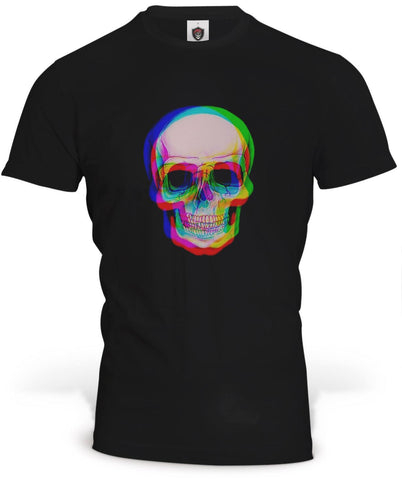 T-Shirt Skull Psychédélic