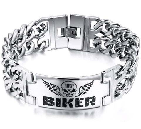 Bracelet Biker Homme