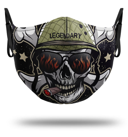 Masque Crâne Militaire