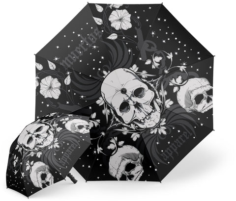 Parapluie Tête de Mort Ange de la Mort