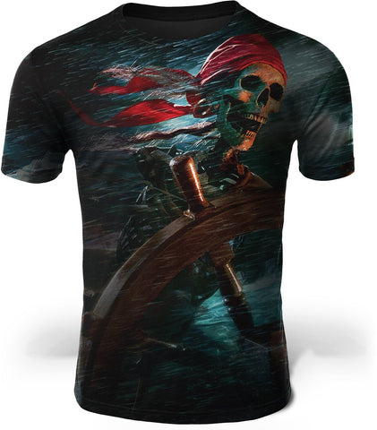 T-Shirt Pirate Effrayant