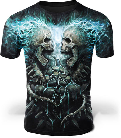 T-Shirt Crâne Monstre