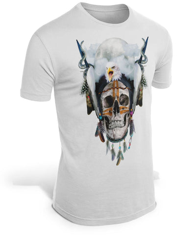 T-Shirt Squelette Indien