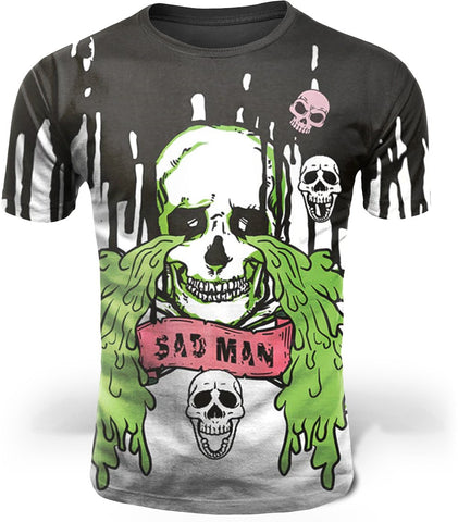 T-Shirt Sad Skull