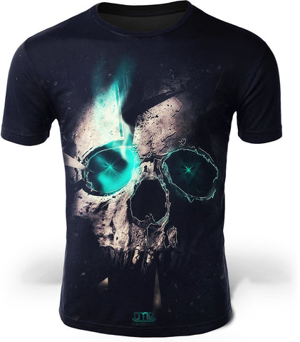 T-Shirt Skull Démon